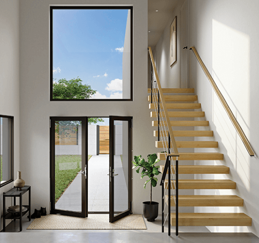 entry french doors