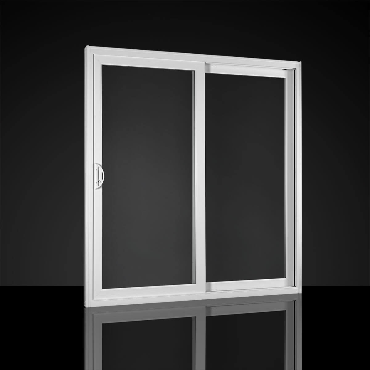 MI panel door white trim display