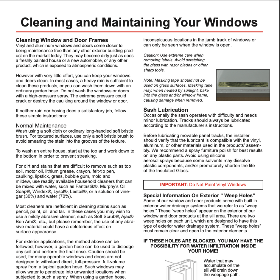 Mi Window Cleaning Cover