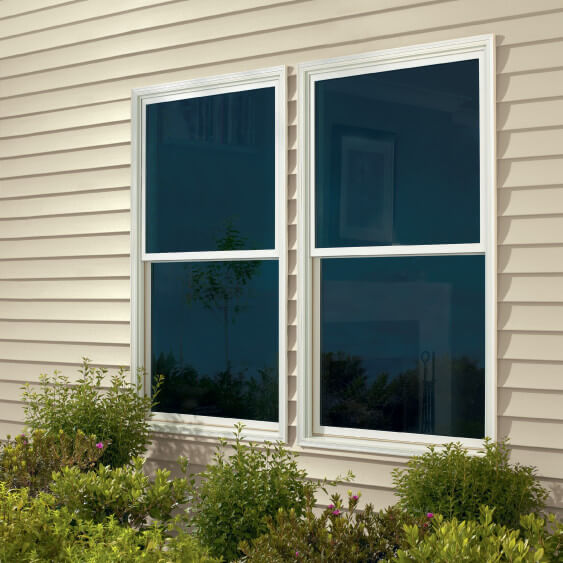 marvin essential single hung window exterior
