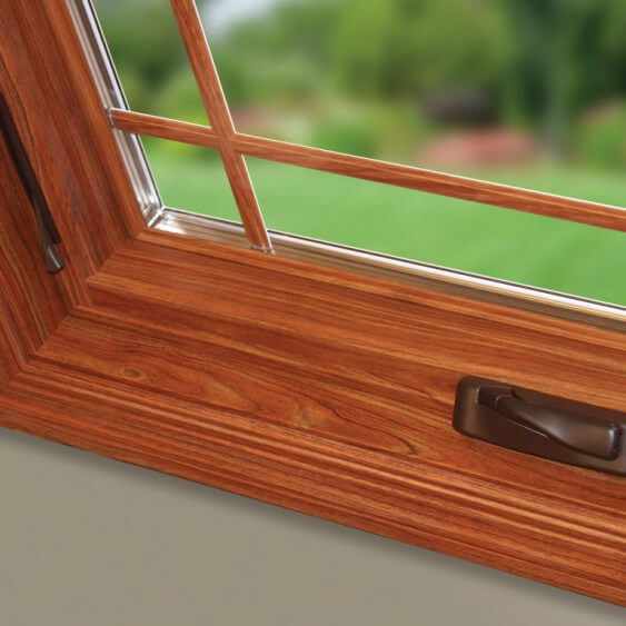 restorations mahogany casement window corner detail