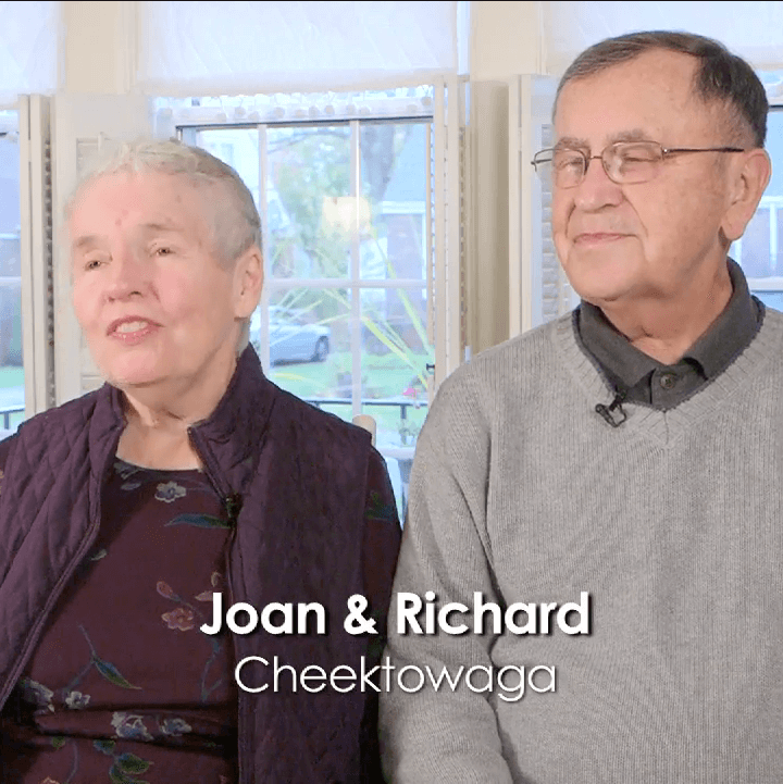 The Joan & Richard from Cheektowaga, NY