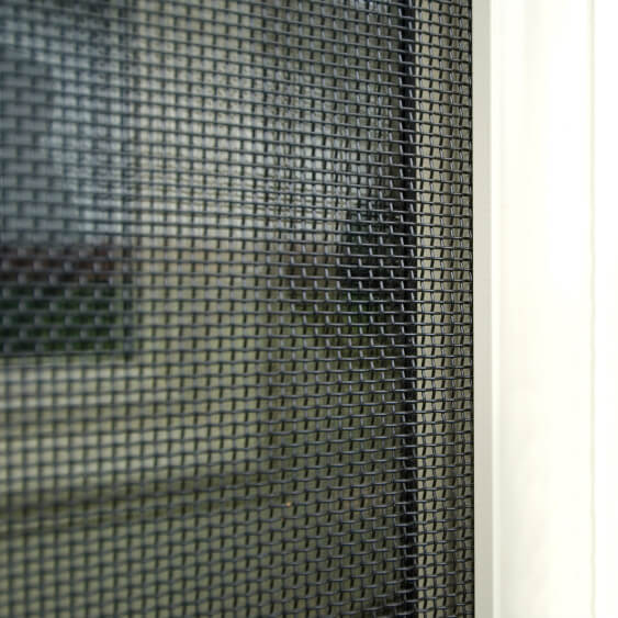 Close up of window screen