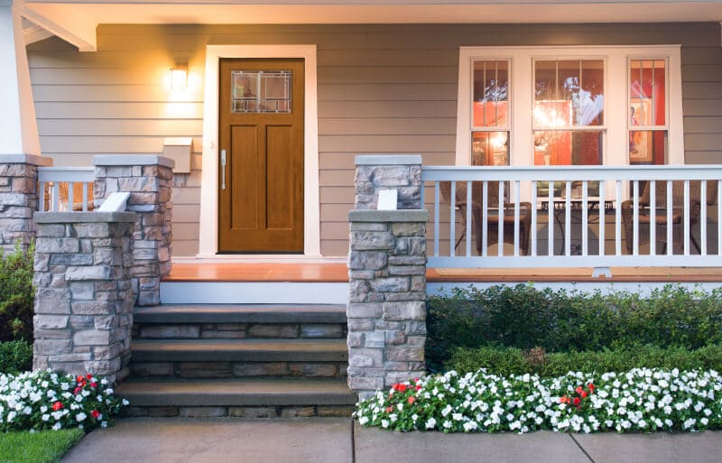 Entry door installed for a house in New York by Big L Windows & Doors