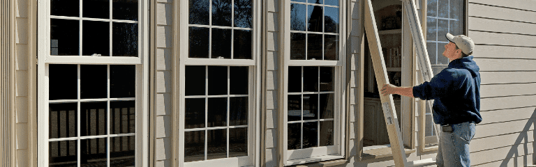 Installing windows for a house in New York by Big L Windows and Doors