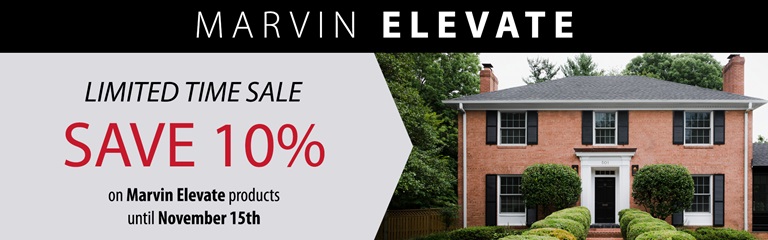 Marvin Elevate Limited Time Sale Save 10% on Marvin Elevate Products until November 15th