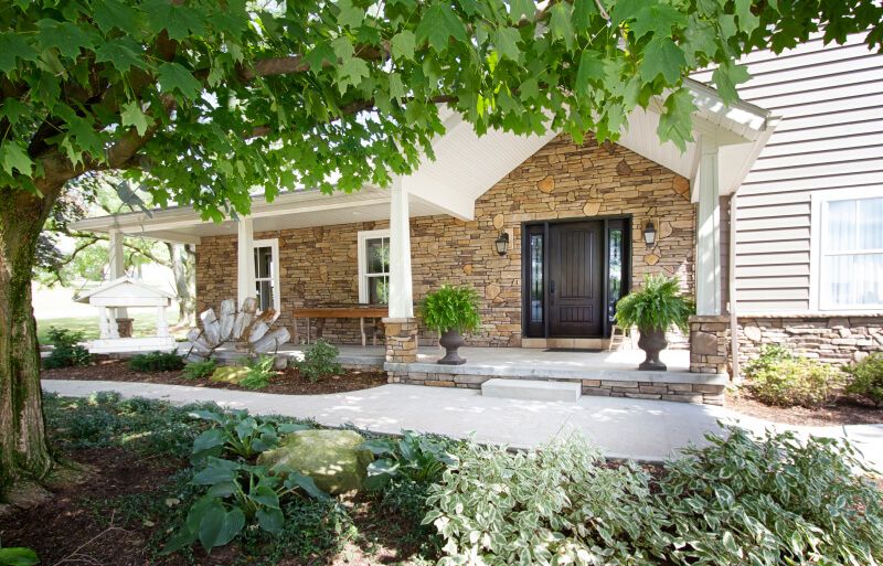 An Individual House Highlighting Provia Signet Entry Door in New York